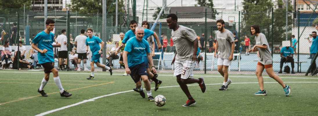 squadra calcio sport diversità