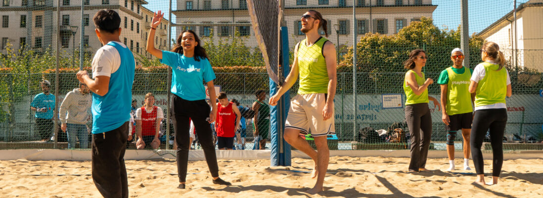 beach volley diversità sport